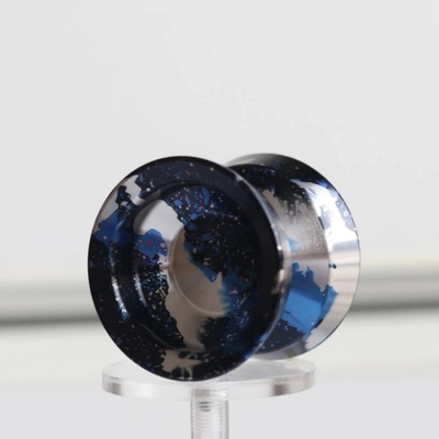 Gravitation Mini Ace-Yo Black Silver Blue Splash