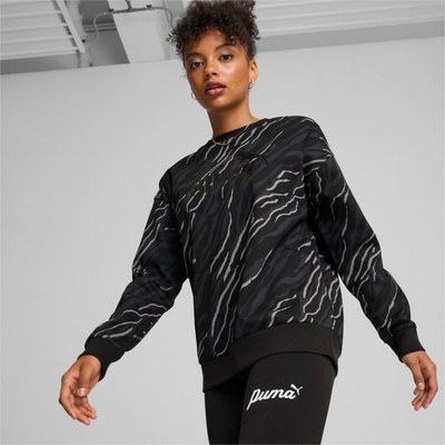 Puma dámska vzorovaná 681491 čierna