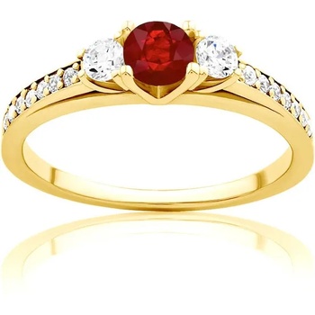 Image 1 of SAVICKI Пръстен Red Passion: злато, рубин