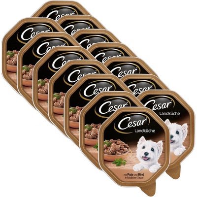 Cesar Adult Dog Landküche morčacie a hovädzie 14 x 150 g
