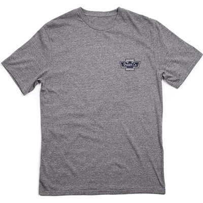 Brixton tričko Federal S/S Prem Tee Heather Grey