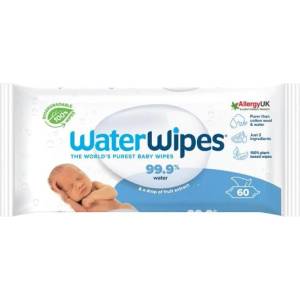 WaterWipes Мокри кърпички без пластмаса 60 бр (420025_new)