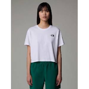 The North Face Тениска w simple dome cropped slim tee
