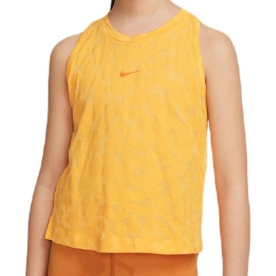 Nike Тениска за момичета Nike Dri-Fit One Tank - Оранжев