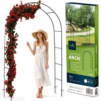 Záhradná pergola oblúková 240 cm Plonos PL-990