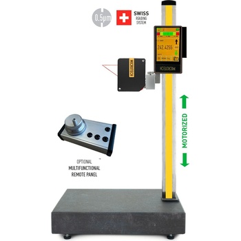 Image 1 of MIROTECH Дигитален високомер Microtech 2D LASER DataMet с гранитна маса - 600 мм, X: ±20 мм, 0, 0005 мм (144306396)