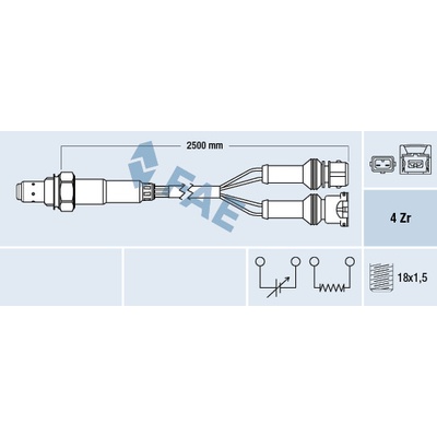 FAE Lambda sonda 77639