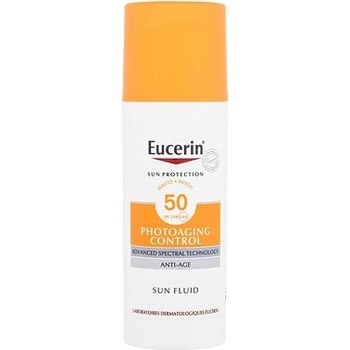 Eucerin Sun Protection Photoaging Control Sun Fluid SPF50+ opalovací emulze na obličej proti vráskám 50 ml
