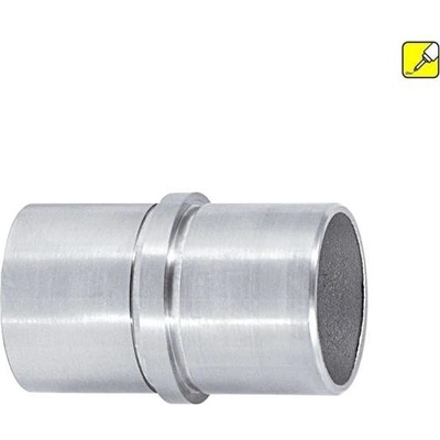 Feldmann Nerezová spojka madla zábradlia pr.42,4 mm 50042-240 priama 180°, AISI 304 brus