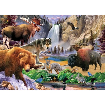 Masterpieces - Puzzle Yellowstone - 500 piese