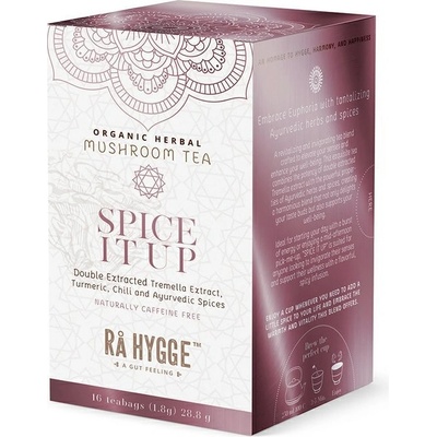 Ra Hygge BIO Spice It Up bylinný čaj s Tremella 16 ks
