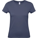 B&C Collection B&c e150 / Дамска тениска с обло деколте - деним s (01002t47001)