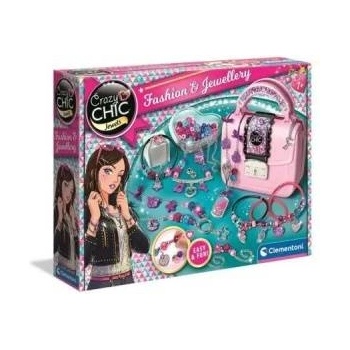 Clementoni Crazy Chic DIY Set: Crazy Handbag with Beads & Bracelets Clementoni 17651