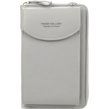 HARAHU Портфейл Crossbody Baellerry ME-25496 - Сива KP25496 (ME-25496)