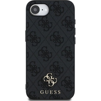 GUESS Калъф Guess - Small Metal Logo, iPhone 16e, MagSafe, сив (3666339453374)