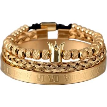 Image 1 of Луксозна трипластова гривна за мъже