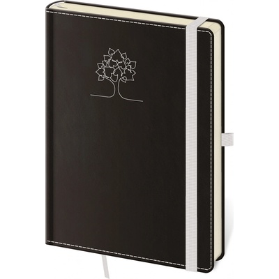 Helma 365 Linkovaný zápisník Black White A5 – Zboží Dáma