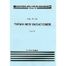 Edition Wilhelm Hansen Noty pro klarinet Theme and Variations For Solo Clarinet Op. 14