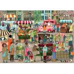 Ravensburger - Puzzle Street Market - 1 000 piese