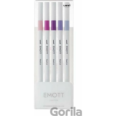 EMOTT fine liner sada FORAL 5 ks - OFFICE LINE