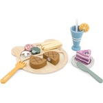 Viga Toys Дървен комплект Viga Toys PolarB - Аксесоари за обяд (44058) - ozone