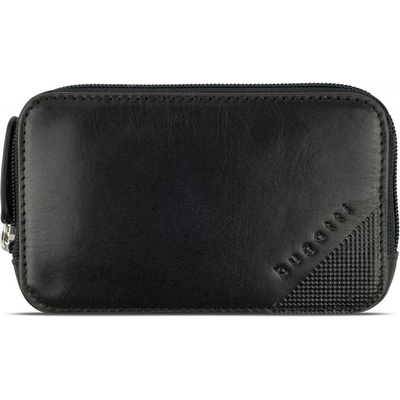 Klíčenka Bugatti Kožená pouzdro na klíče RFID Nobile Key Case 49125101 černé