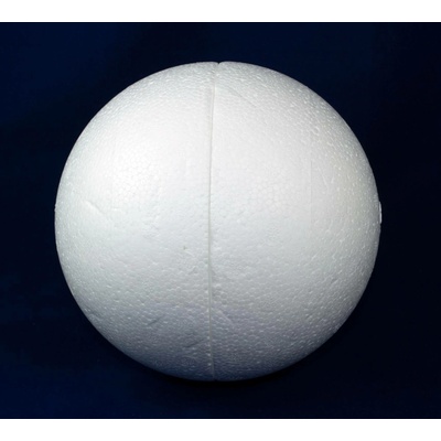 Polystyrenová koule Ø 30 cm - půlená