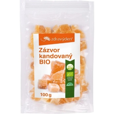BIO Zázvor kandovaný - BIO kvalita - 100 g