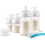 Philips Комплект за новородено от 4 броя шишета Philips Avent - Natural Response 3.0, четка и залъгалка (SCD838/11) - ozone