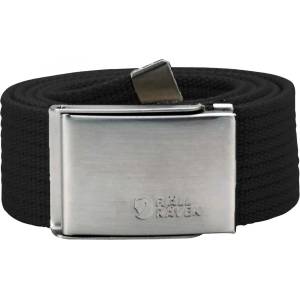 Fjällräven Колан Fjällräven Canvas Belt - Black - размер 120 x 4 cm (203-0140-b)