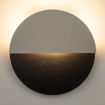 Sigma Led аплик luna led/7w/230v Ø 26 см черен/бежов (si0425)