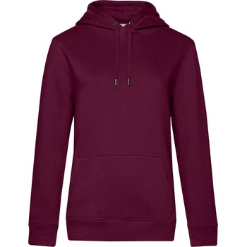 B&C Collection B&C QUEEN HOODED_° / Дамски суичър с качулка - бордо XL (01W02Qx5504)