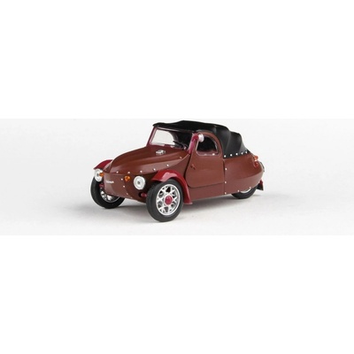 ABREX Velorex 16/350 1966 Hnedá/Čierna/Vínová 1:43