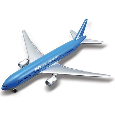 Maisto - Fresh Metal Tailwinds - letadla, Boeing 777-200, modro-stříbrná, blister
