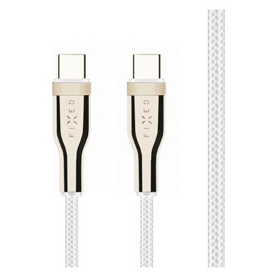 Fixed FIXDB-CC05-WH s konektory USB-C/USB-C a podporou PD, 0,5m, bílý