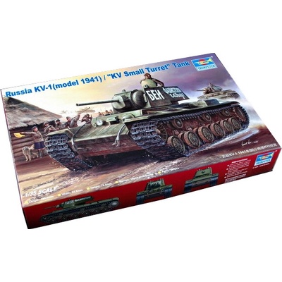 Trumpeter Russia KV-1 model 1941 / KV-1 Small Turret 1:35