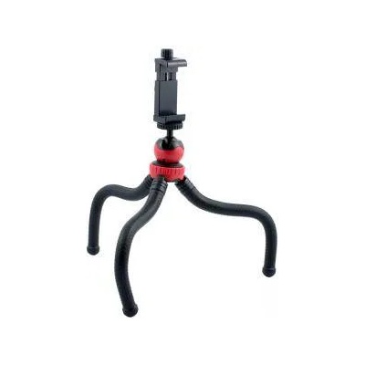 Diva Мини статив за смартфони, фотоапарати и екшън камери Diva 3K, GoPro стойка, До 3 кг, 30 см, Черен, 3K