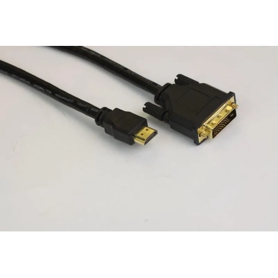 Кабел VCom DVI 24+1 Dual Link M/HDMI M, Черен, 1.8м | CG481G-1.8m (CG481G-1.8m)