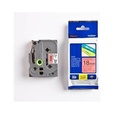 páska BROTHER TZ441 čierne písmo, červená páska Tape (18mm) (TZE441)