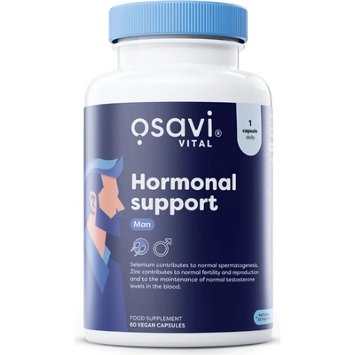 Osavi Hormonal Support Man 60 rastlinných kapsúl