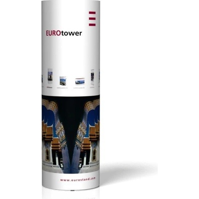 EUROstand, s.r.o. Výstavný reklamný okrúhly panel EUROtower 3