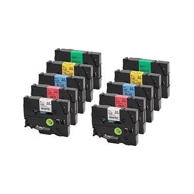Kompatibilná páska BROTHER TZE-S231 čierne písmo, biela páska extrémne lepivá Tape (12mm) ECO-TZE-S231
