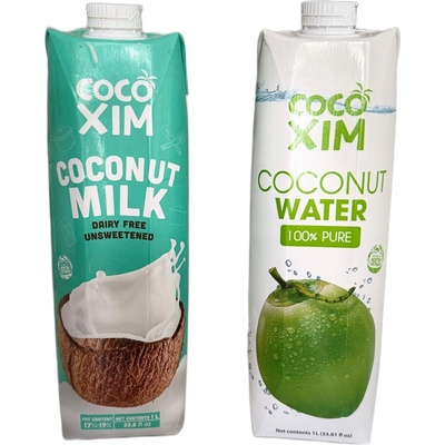Cocoxim Pure Kokosová voda 100% 1 l – Zbozi.Blesk.cz