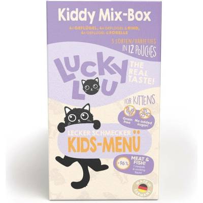 Lucky Lou Lifestage Kitten multipack 12 × 125 g