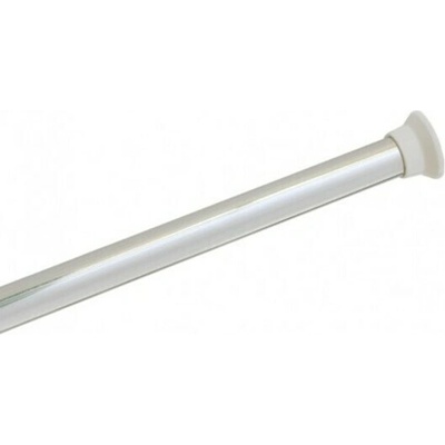Tyč kúpeľňová 20mm(70-120cm) Strieborná