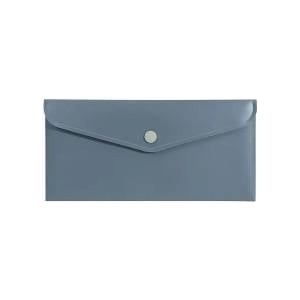 Biurfol Plastic button folder MORANDI DL dark grey Biurfol (TKM-DL-02)