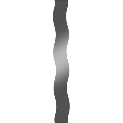 Kristall-Form Wave II ve tvaru vln 150 x 20 cm