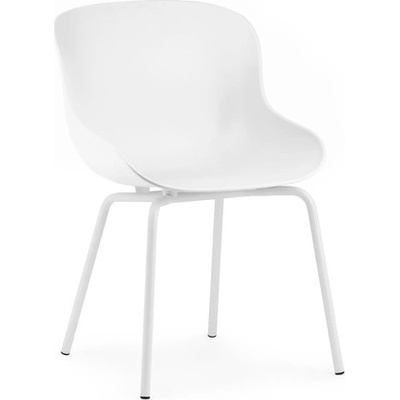 Normann Copenhagen Hyg Chair biela / oceľ