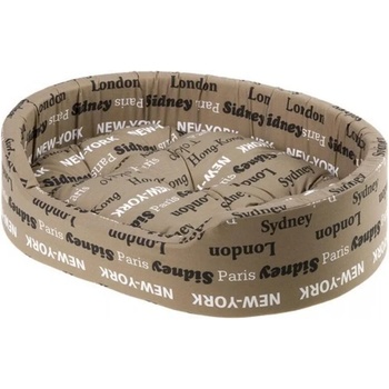Image 1 of Ferplast Легло за куче или коте dandy 55 cush. brown cities (82942096)