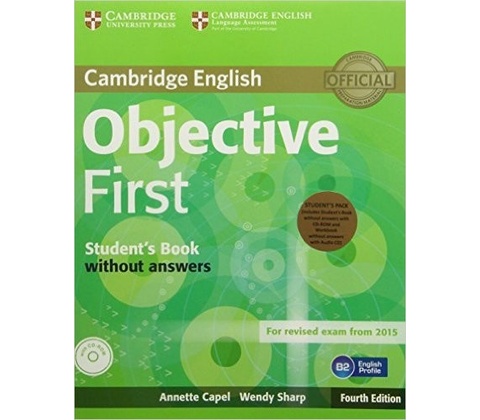 OBJECTIVE FIRST 4/E STUDENT PCK WO/K